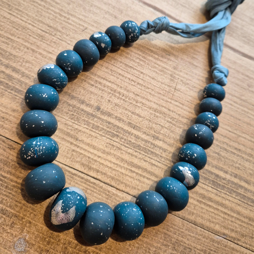 Silver Stars: Handmade Necklace 1/1