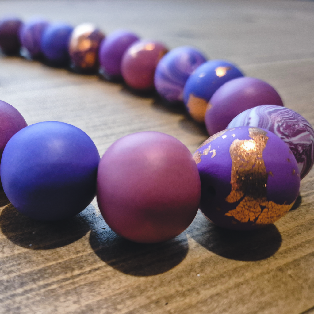 Rose Gold: Handmade Necklace 1/2