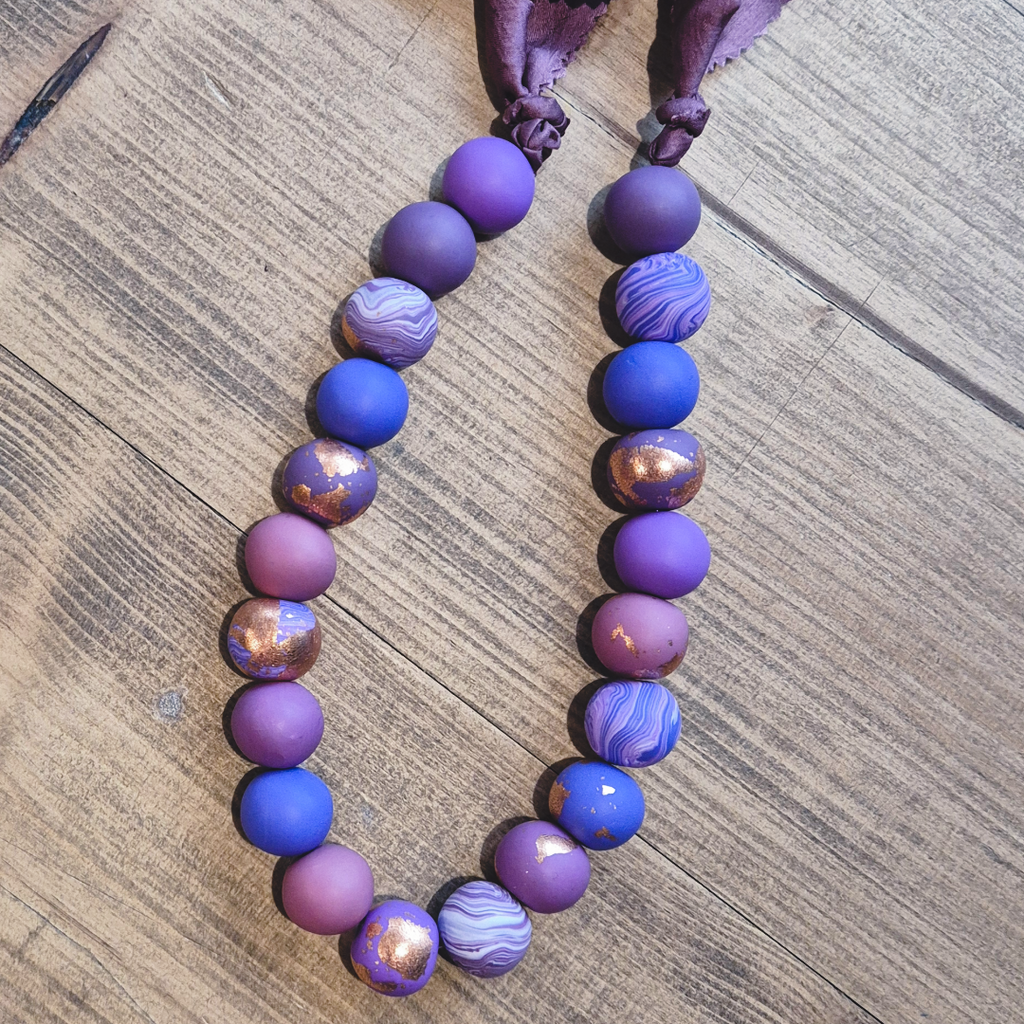 Rose Gold: Handmade Necklace 1/2