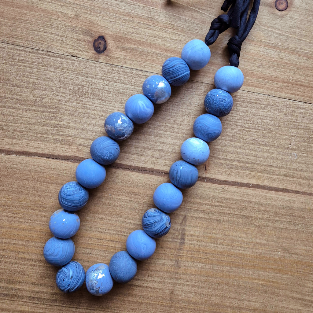 Every Cloud: Handmade Necklace 1/2