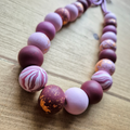 Heather Shimmer: Handmade Necklace 1/1