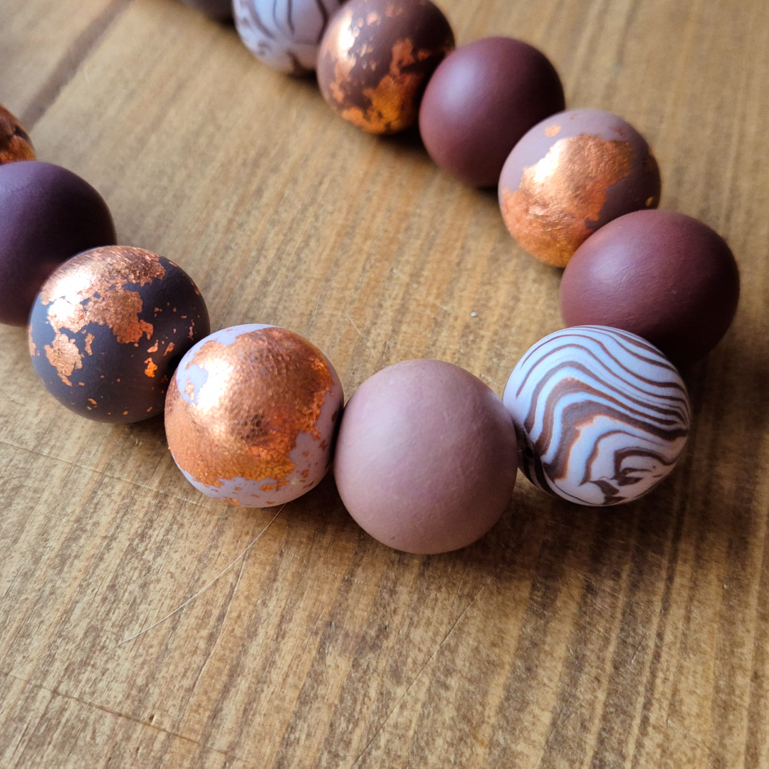 Stone & Clay: Handmade Necklace 1/2