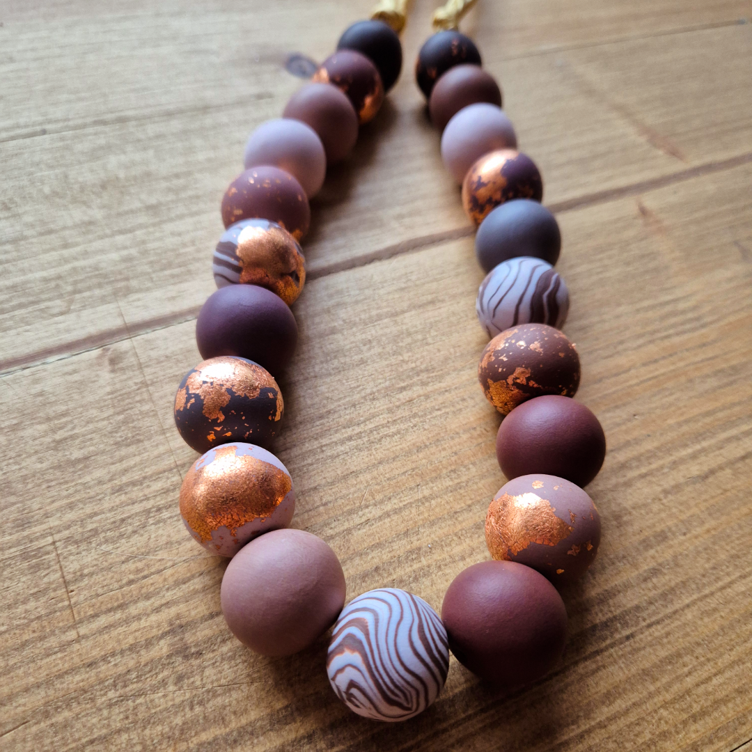 Stone & Clay: Handmade Necklace 1/2