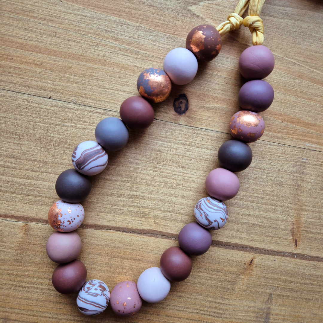 Stone & Clay: Handmade Necklace 2/2