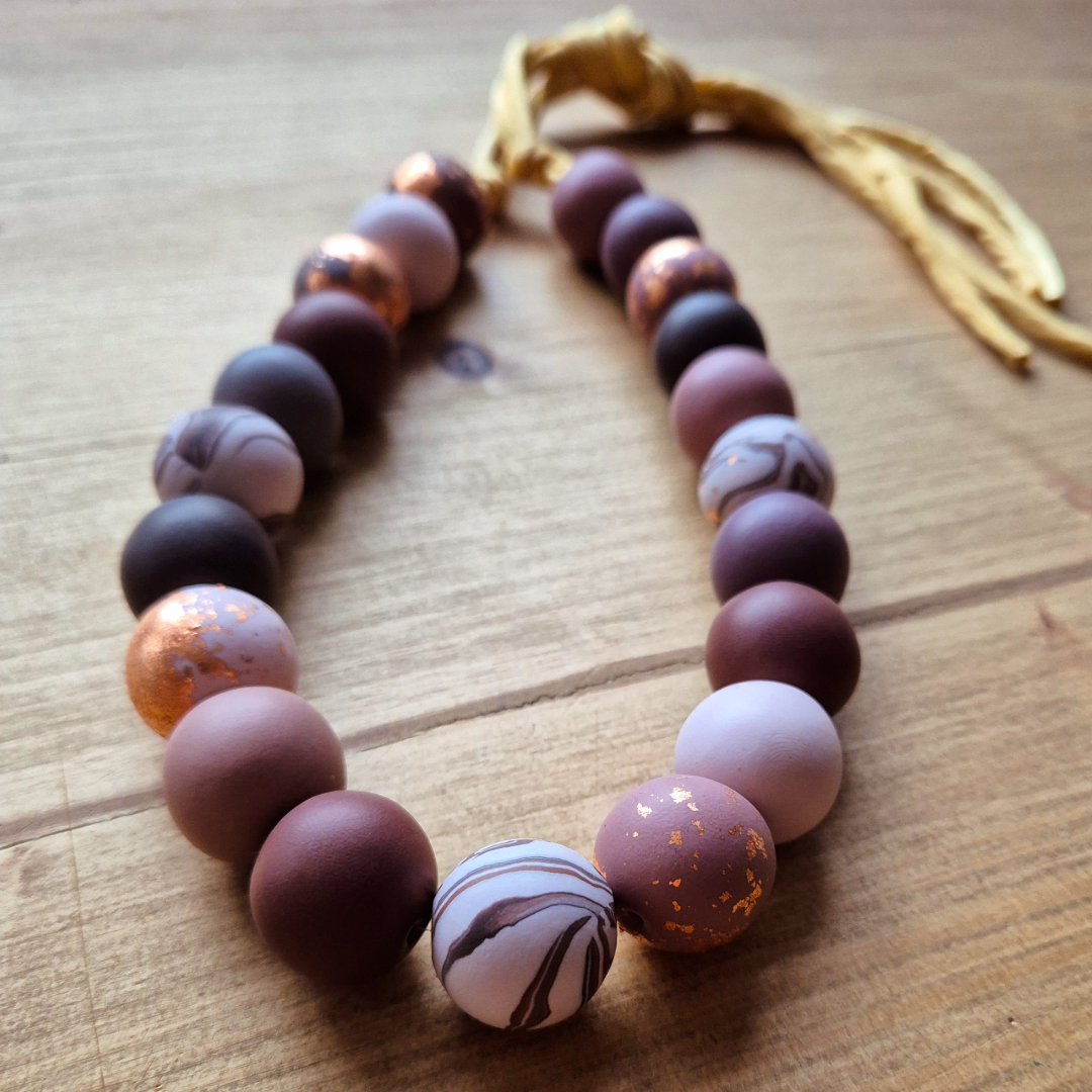 Stone & Clay: Handmade Necklace 2/2