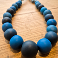 Moody Blue: Handmade Necklace 1/1